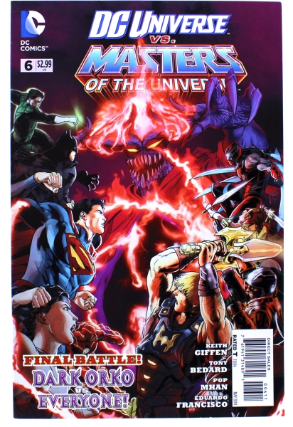 DC Universe vs. Masters of the Universe US-Comic 6: Final battle: Dark Orko vs. Everyone!